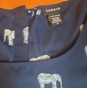 CUTE Torrid lightweight shirt size 3